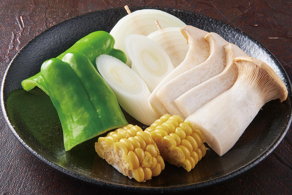 野菜焼盛合せ