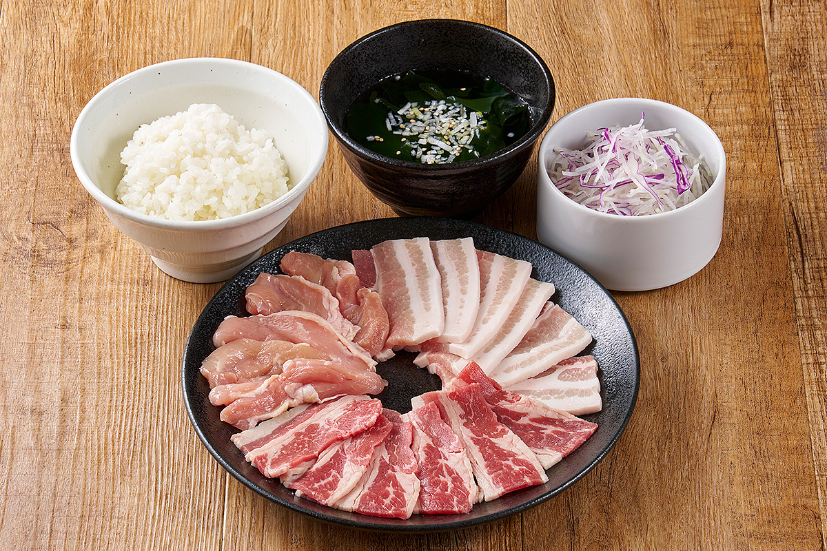 特盛トリプルランチセット