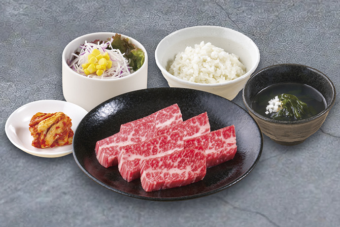 写真:焼肉ランチ